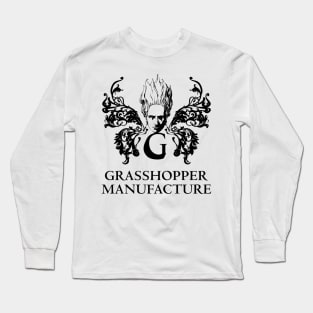 Grasshopper Manufacture Merch Grasshopper Manufacture Logo Long Sleeve T-Shirt